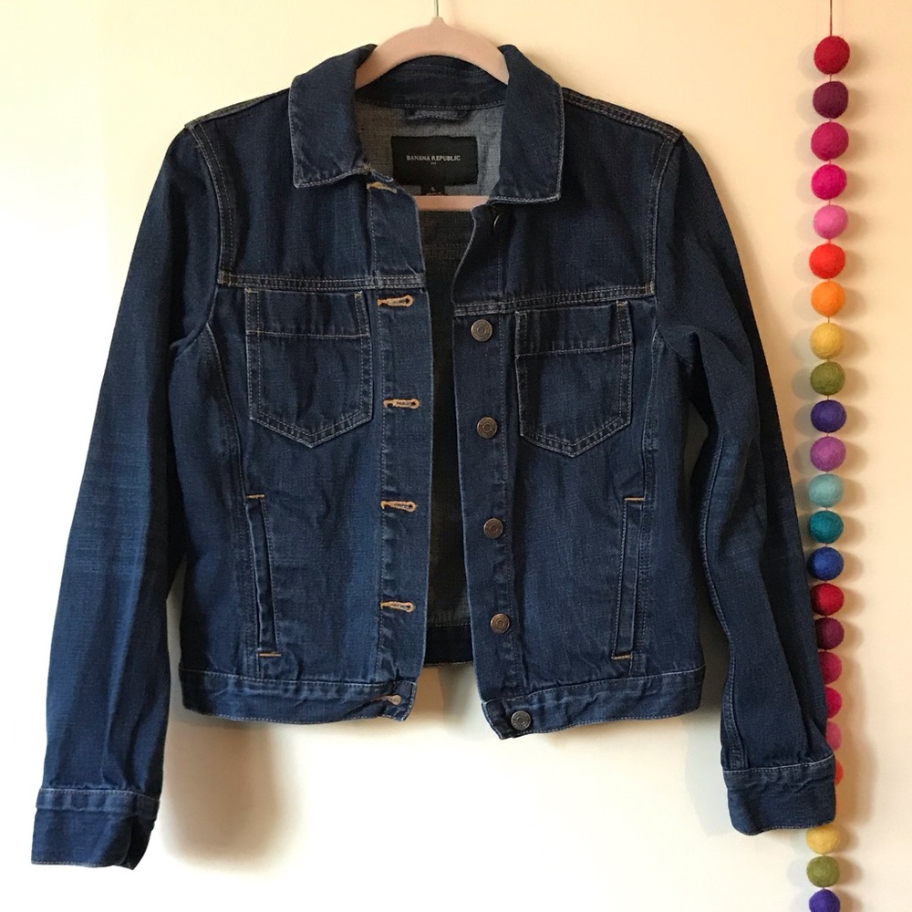 Banana Republic jean jacket S